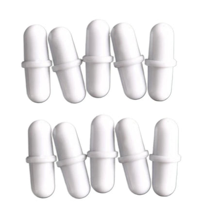 10 Piece Set of Automatic Stirring Cup Magnetized Circular Capsule Portable Cup Rotating Wheel Coffee Cup Magnetic Stirrer