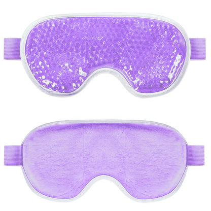 Cooling Eye Mask with Gel Bead Reusable Cold Compress Ice Pack Sleeping Eye Cooling Pads for After Eyelid Surgery Skin Care Tool