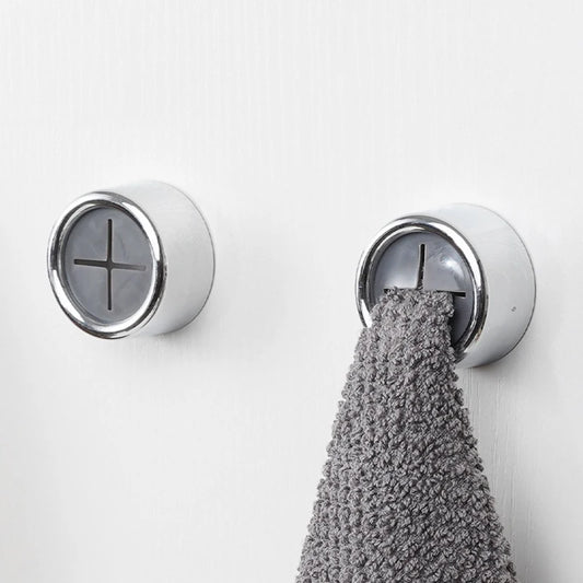 Kitchen Towel Holder Sucker Wall Bathroom Laundry Cloth Rag Hook Sink Accessories Under Sink Organizer SNJ005
