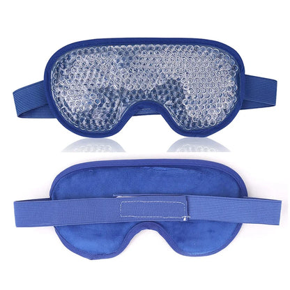 Cooling Eye Mask with Gel Bead Reusable Cold Compress Ice Pack Sleeping Eye Cooling Pads for After Eyelid Surgery Skin Care Tool